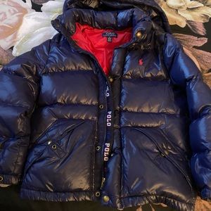 Boys Polo Puff Jacket